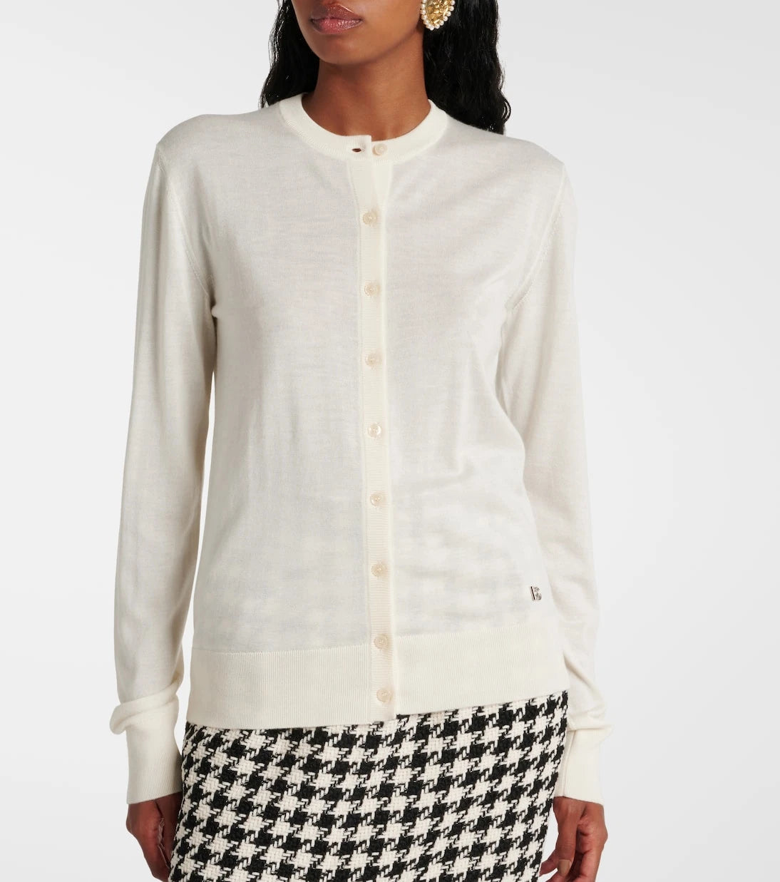 Dolce&Gabbana - DG cashmere and silk cardigan