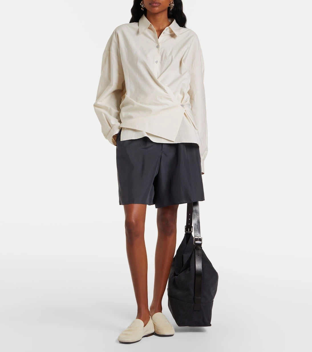 Lemaire - Outdoor suede slip-on shoes