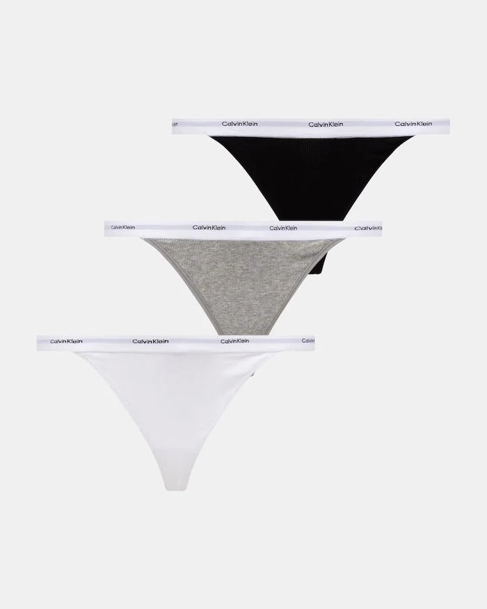 Calvin Klein Underwear прашки дамски от памук с еластан 3 чифта