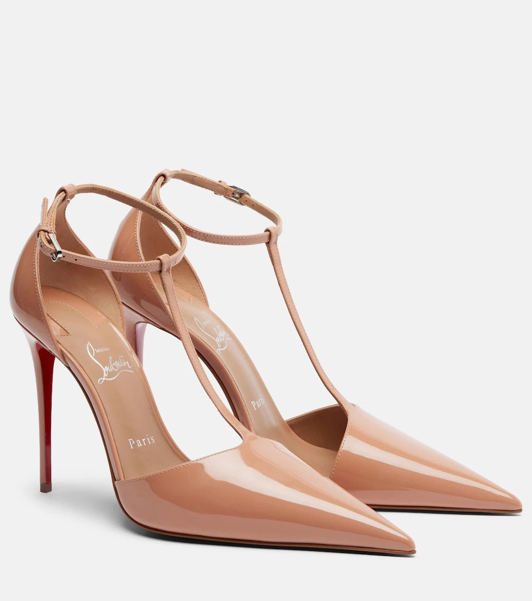 Christian Louboutin - Kate patent leather pumps