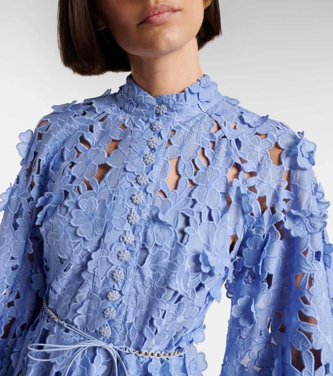 Zimmermann - Patience floral cotton minidress