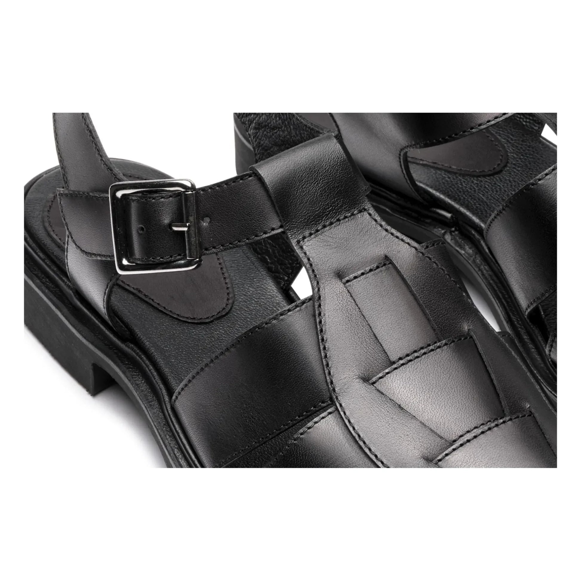 Paraboot - Iberis Smooth Sandals | Black