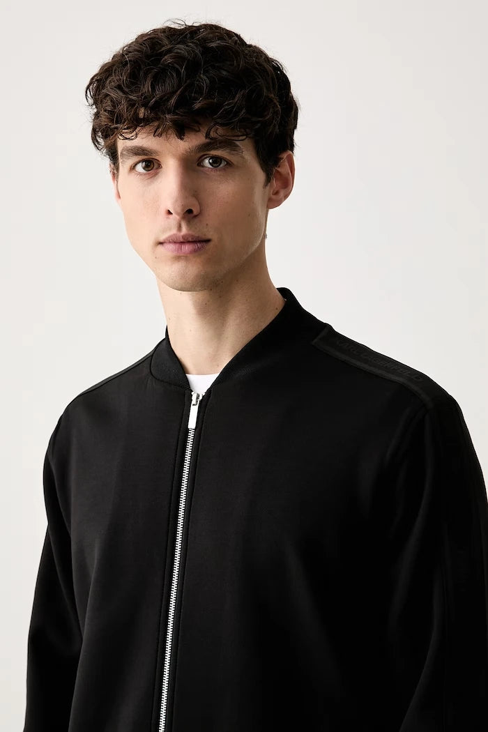 Karl Lagerfeld erkek fermuarlı sweatshirt