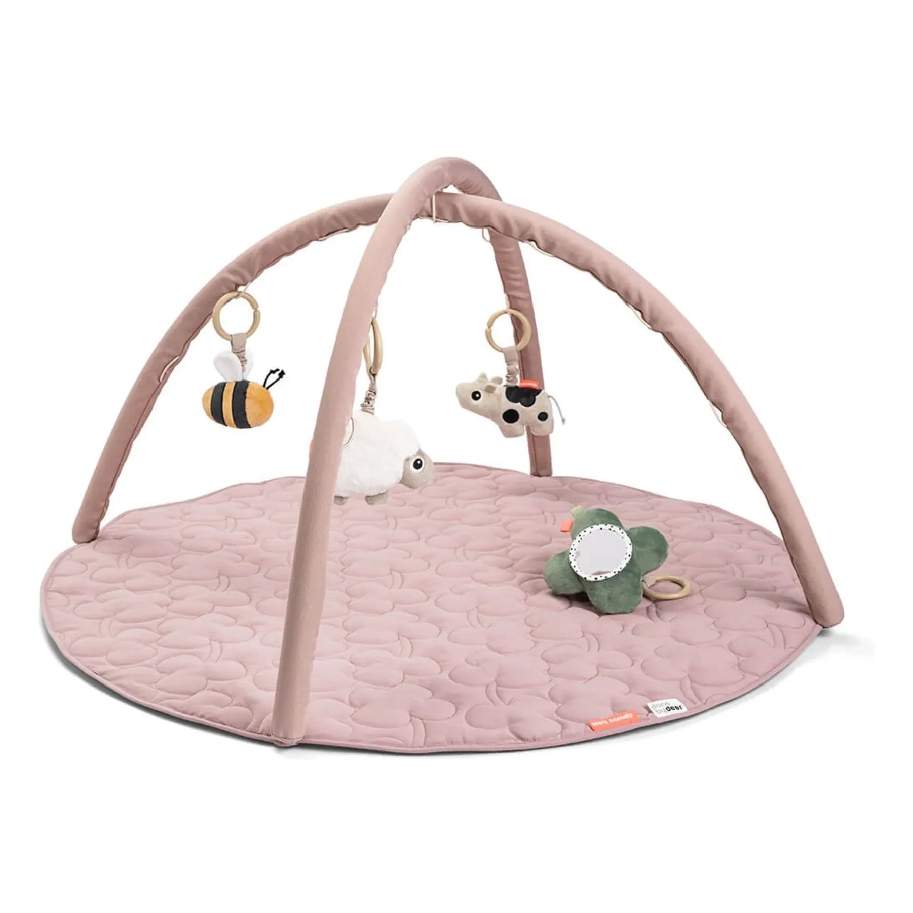 Done by deer - Tiny Farm playmat | Pink