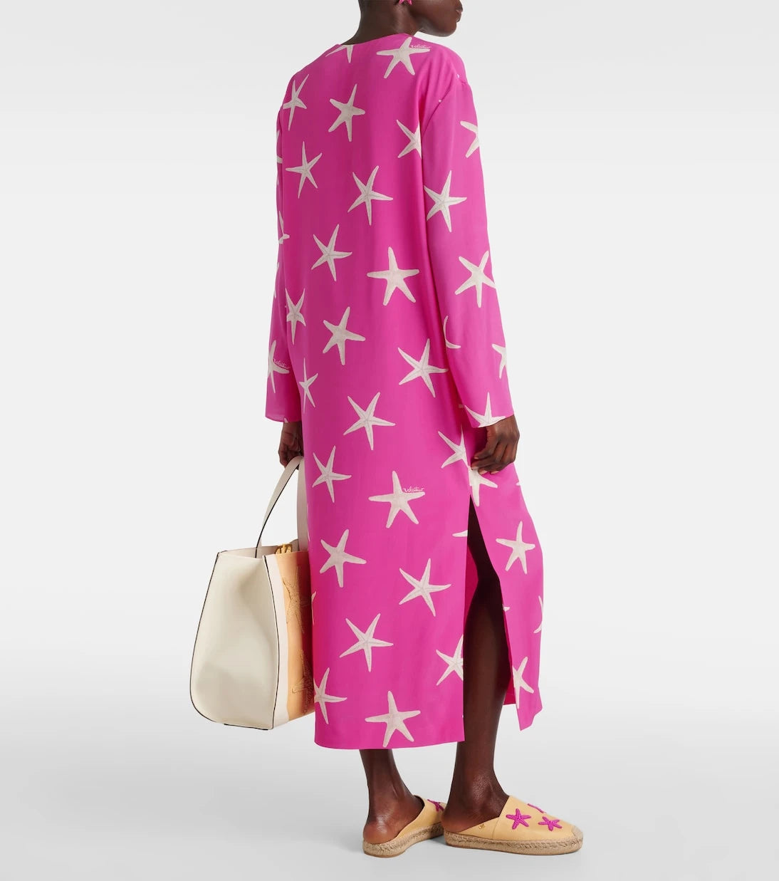 Valentino - Printed silk kaftan