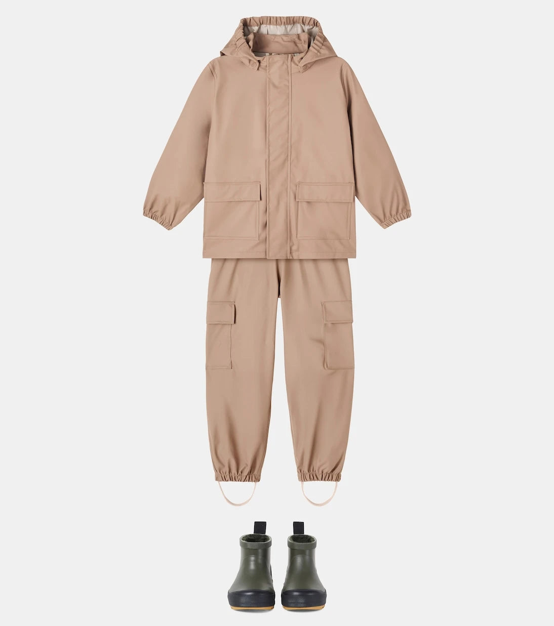 Wheat - Logo rain boots