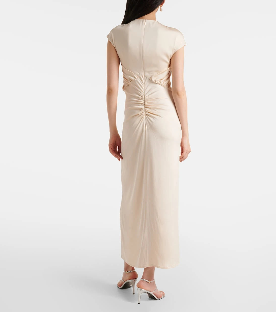 Tove - Tova gathered crêpe maxi dress