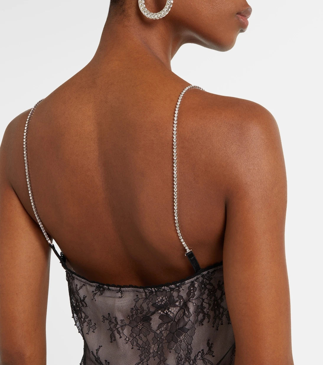 Blumarine - Rebrodé lace midi dress