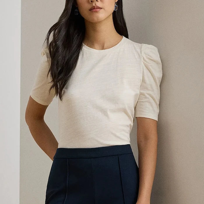 Памучна блуза Lauren Ralph Lauren