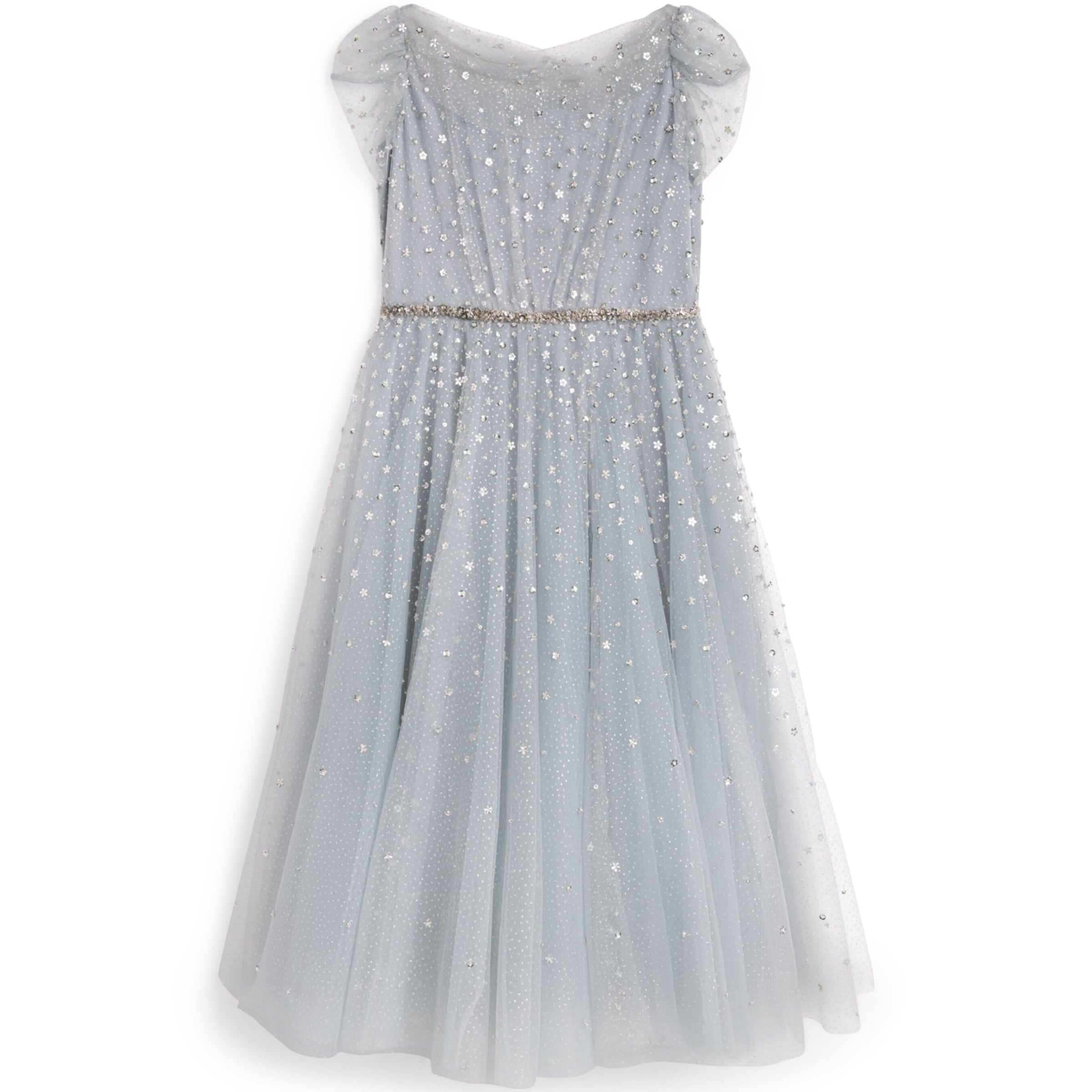 Jenny Packham Kids Tulle Starry Night Dress (6-14 Years)