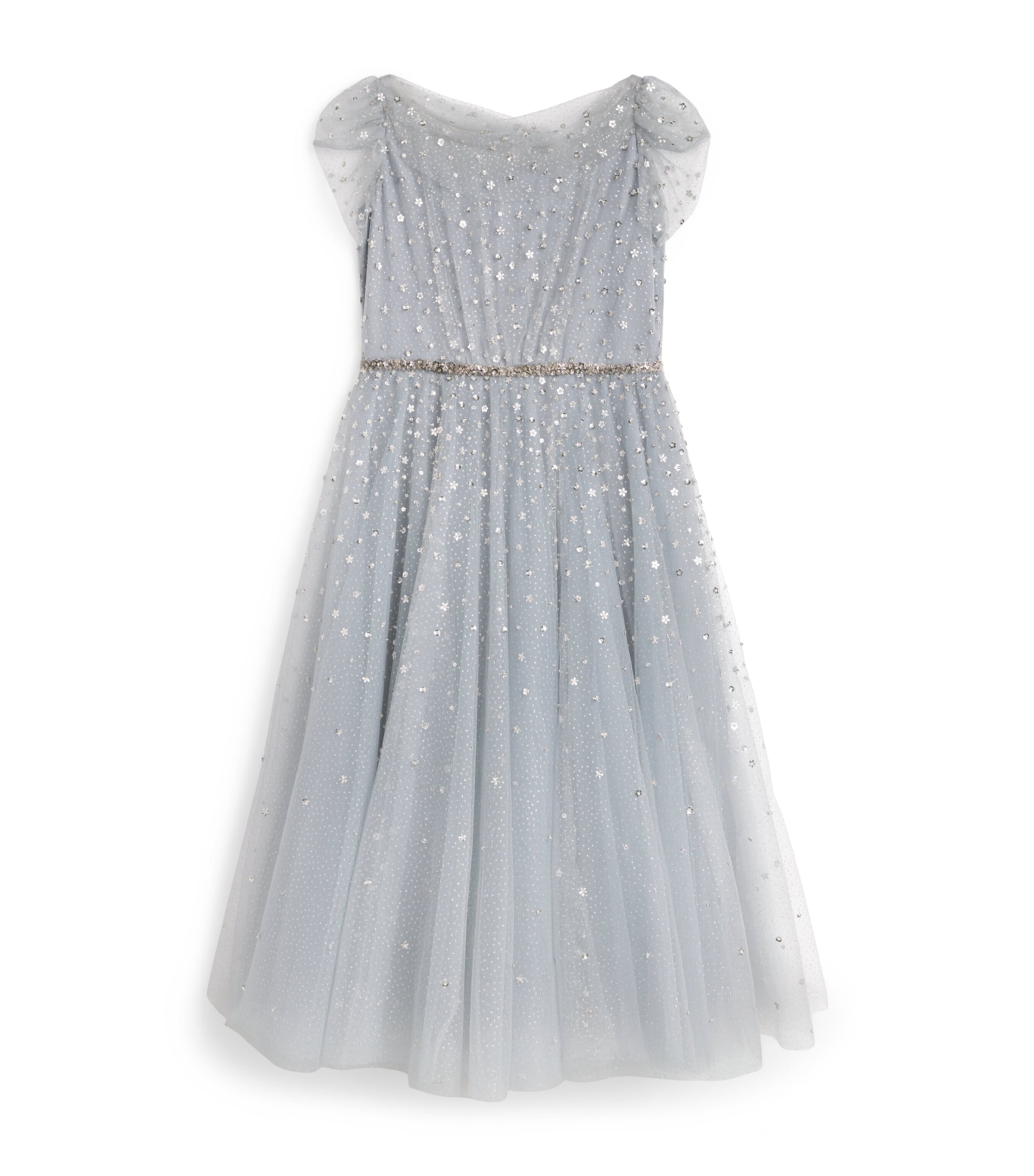 Jenny Packham Kids Tulle Starry Night Dress (6-14 Years)