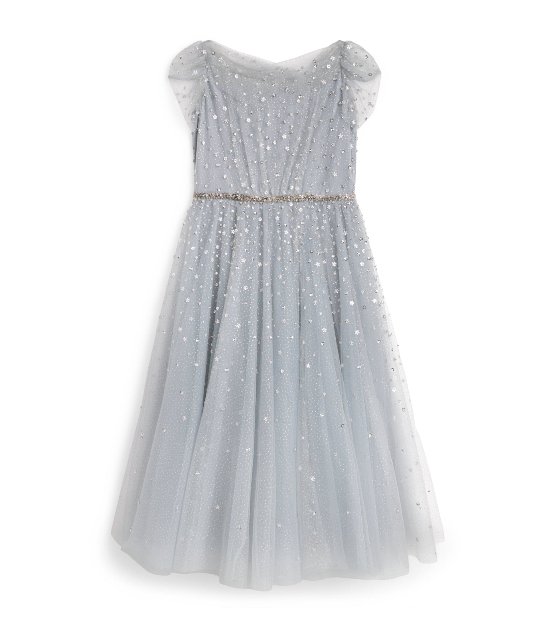 Jenny Packham Kids Tulle Starry Night Dress (6-14 Years)
