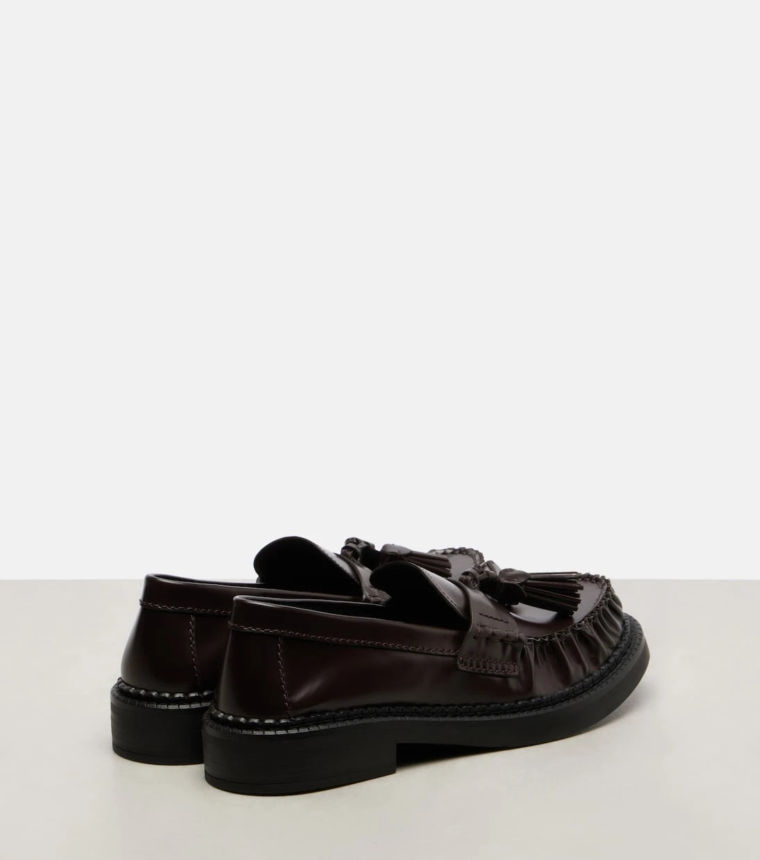 Miu Miu - Leather loafers