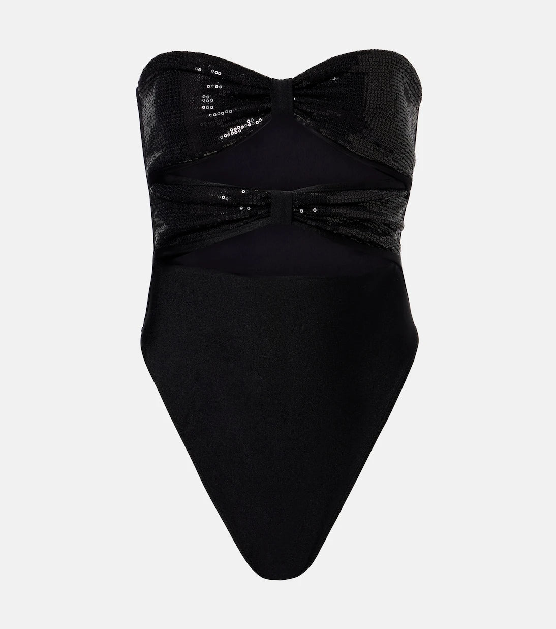 Adriana Degreas - Cutout sequined swimsuit