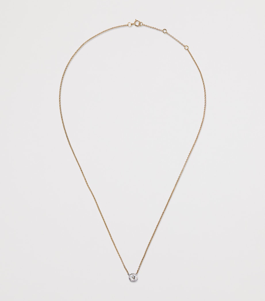 Gold and Diamond Whoopsie Daisy Necklace