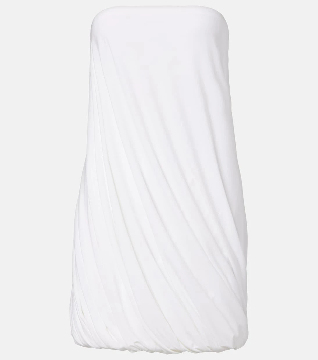 Norma Kamali - Twist jersey minidress