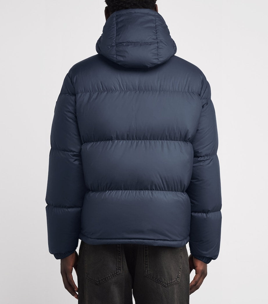 RLX Ralph Lauren Navy Down Detachable-Hood Puffer Jacket