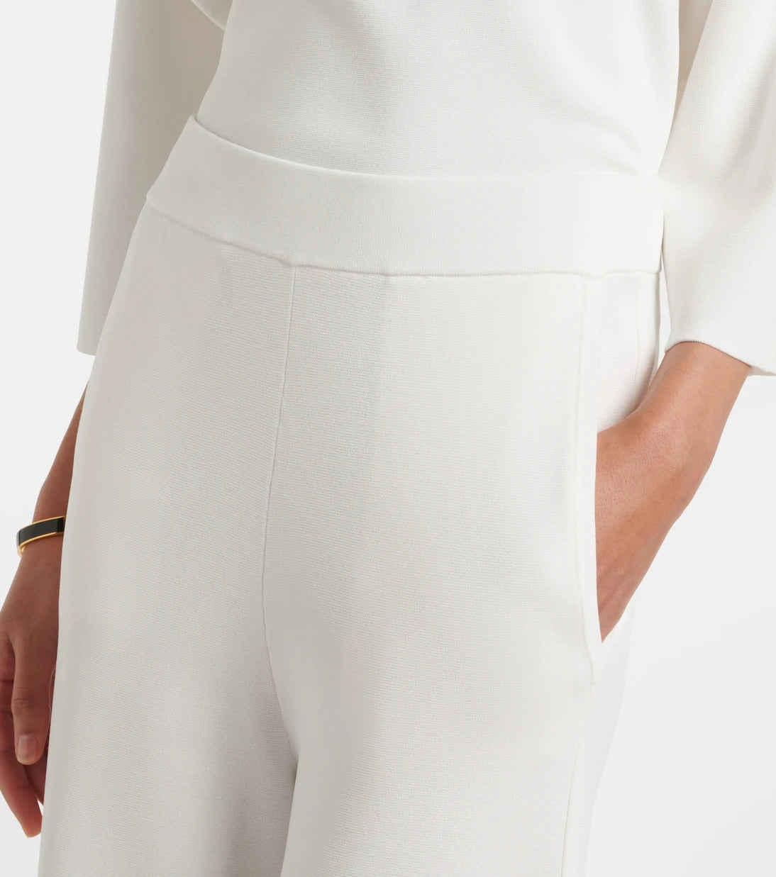 Max Mara - Crêpe wide-leg pants