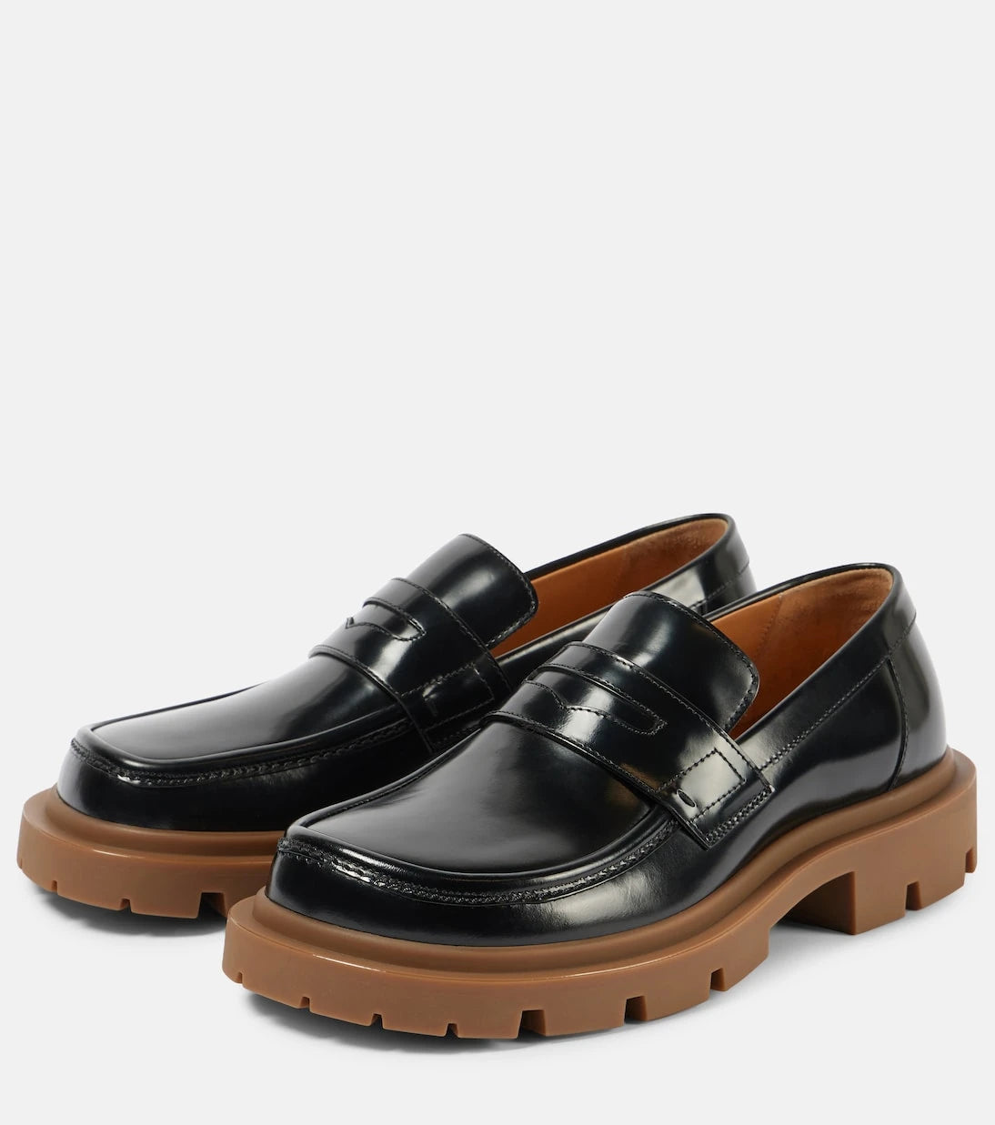 Maison Margiela - Ivy leather loafers