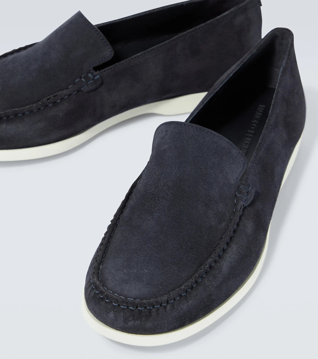 Manolo Blahnik - Monaco suede loafers