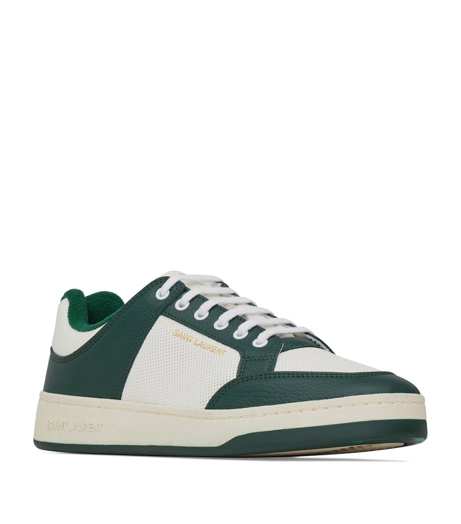 Saint Laurent Leather Sneakers
