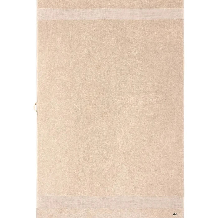 Lacoste L LECROCO Cappuccino Orta Pamuklu Havlu 100 x 150 cm