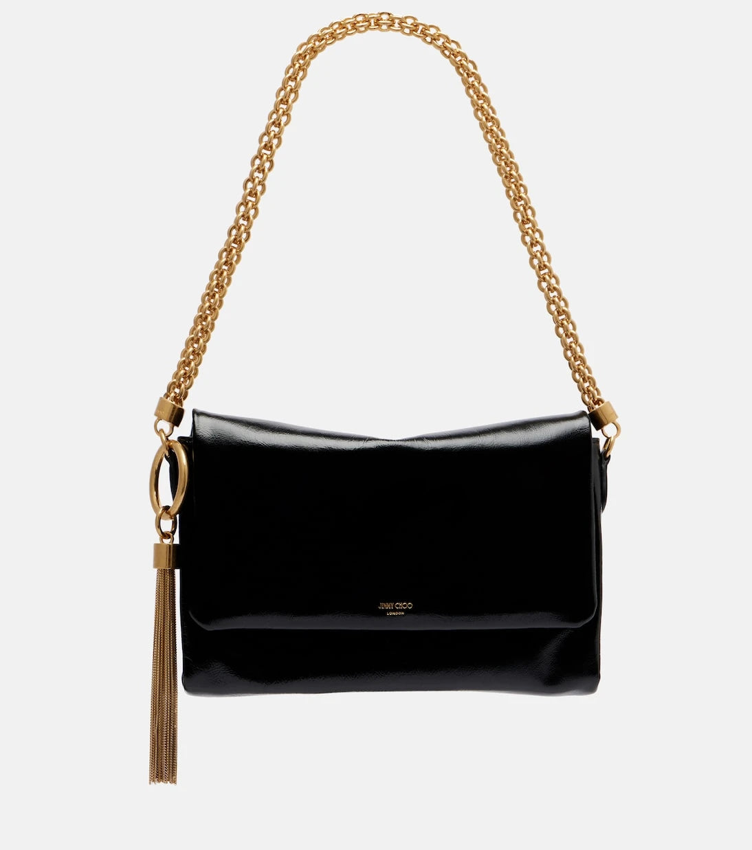 Jimmy Choo - Callie Flap leather shoulder bag