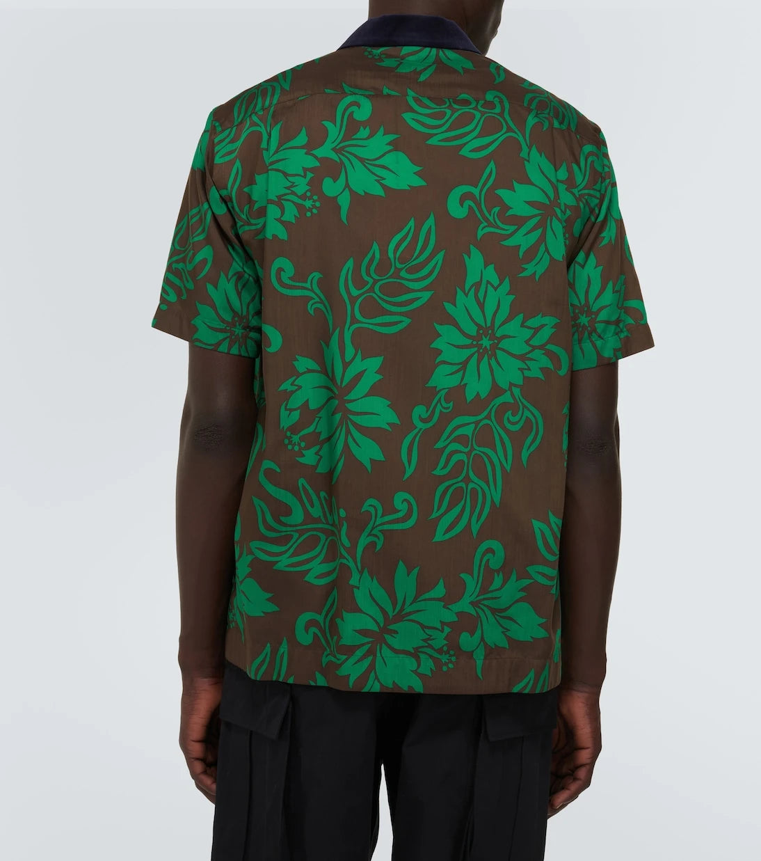 Sacai - قميص بولينج مطبوع بالزهور