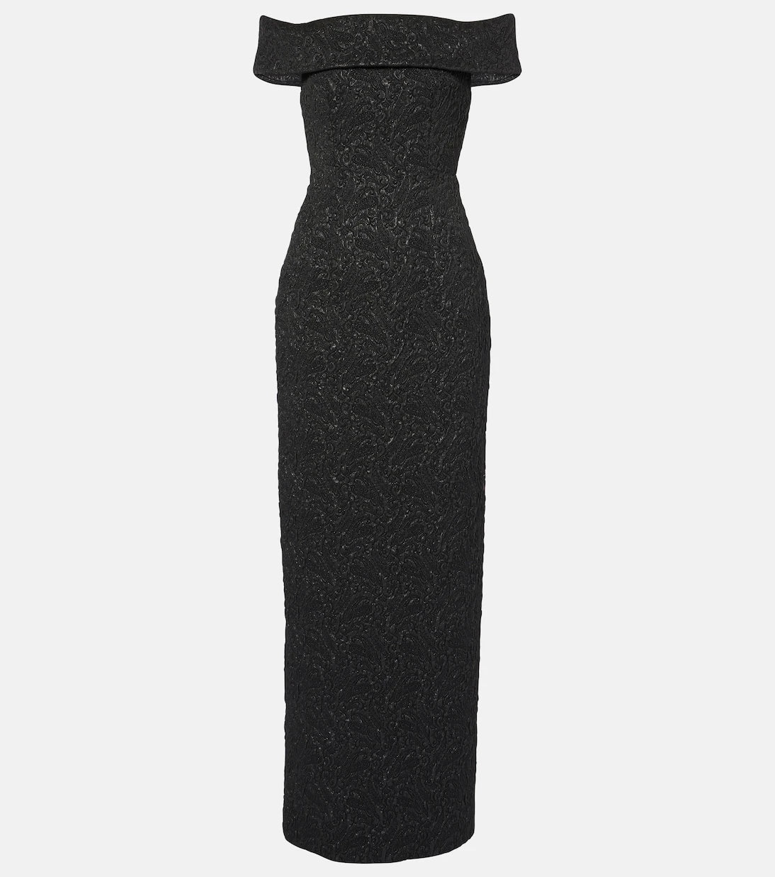 Emilia Wickstead - Sima off-shoulder seersucker cloqué gown