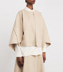Max Mara Beige Wool-Cashmere Capelet