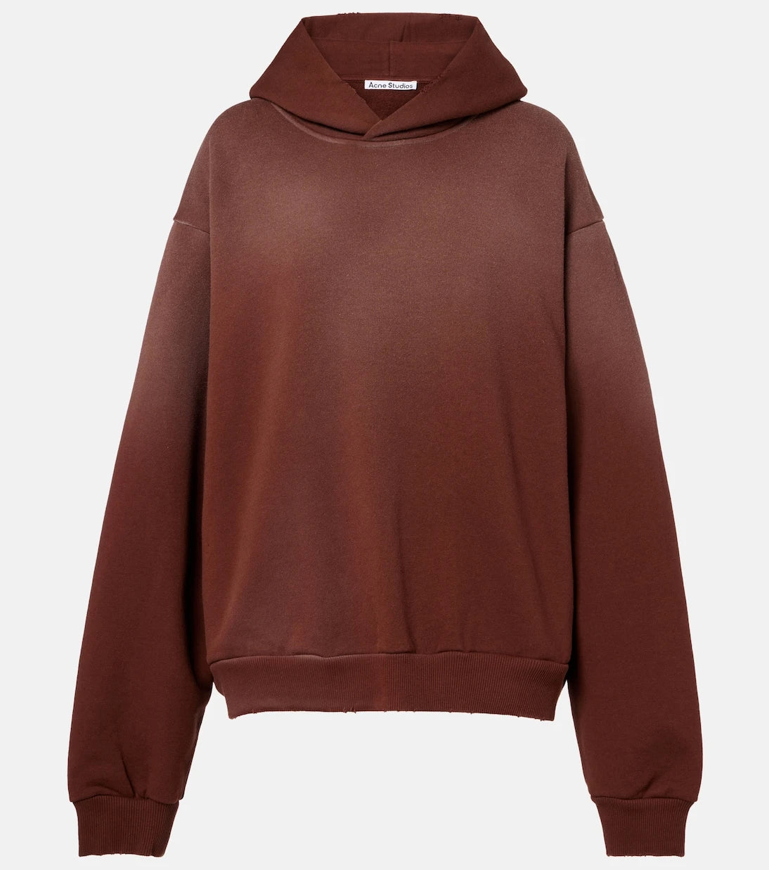 Acne Studios - Logo cotton-blend fleece hoodie