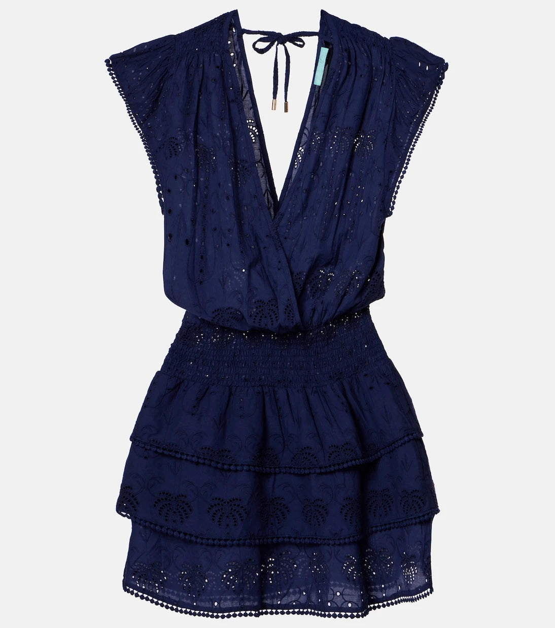 Melissa Odabash - Jess broderie anglaise cotton minidress