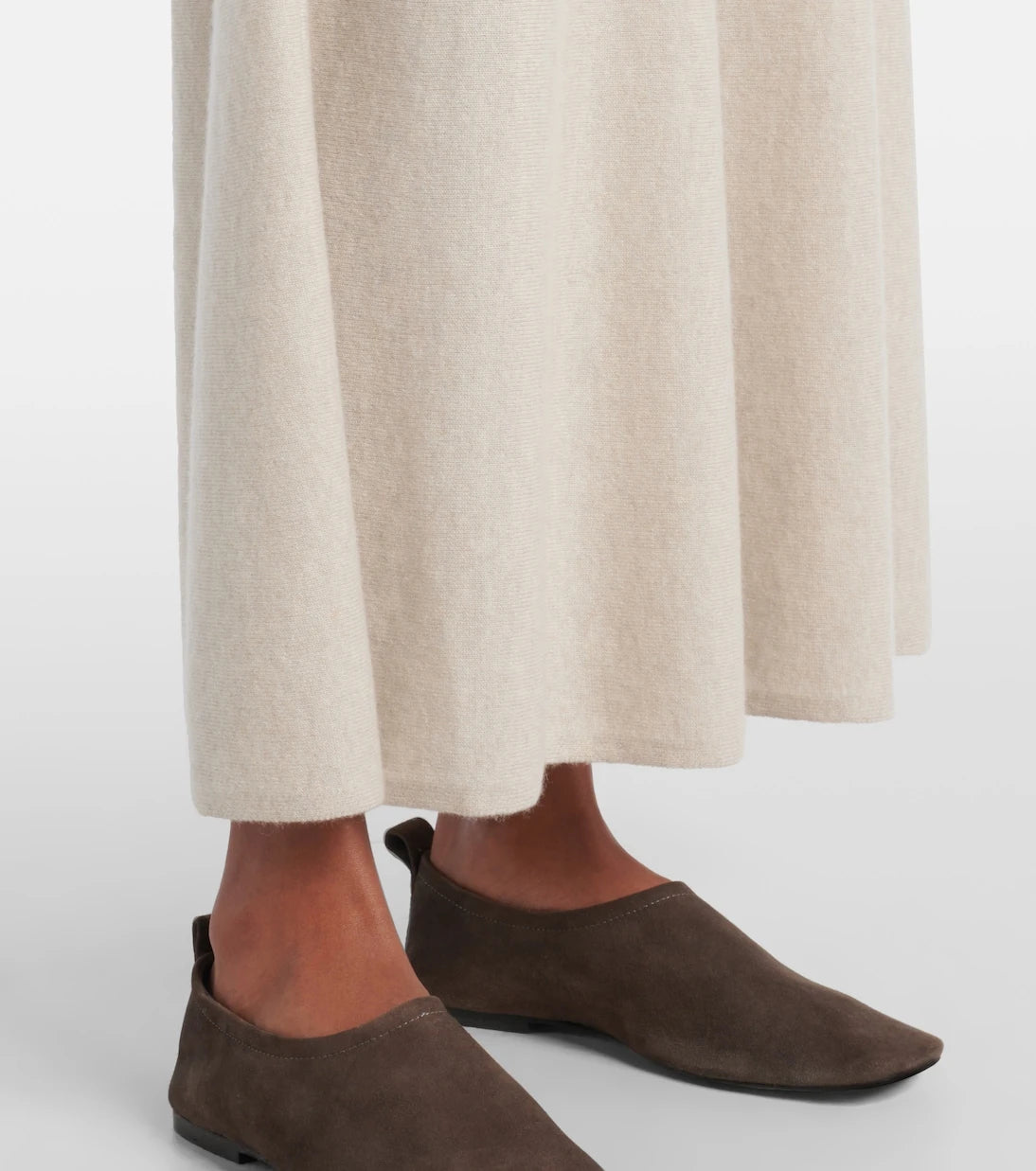 Lisa Yang - Torie high-rise cashmere maxi skirt