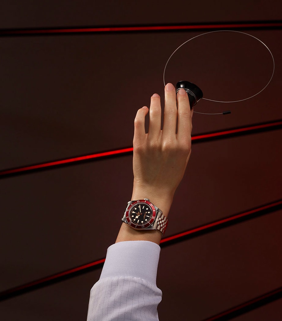 TUDOR Stainless Steel Black Bay Watch 41mm