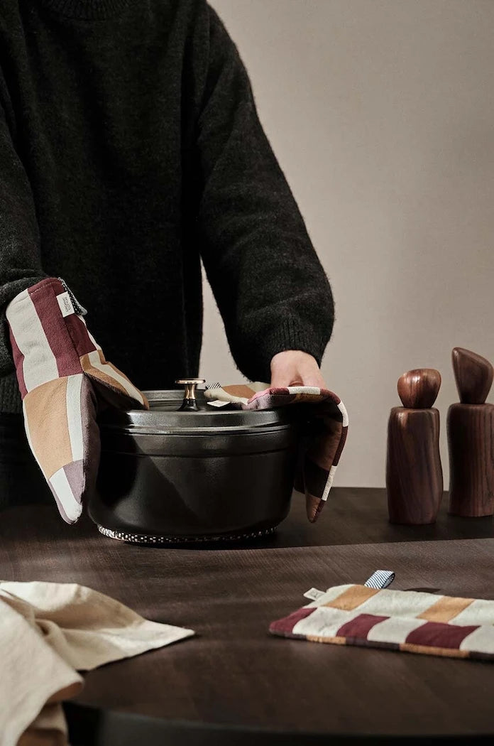 ferm LIVING Section Pot Holder Isı Yalıtımlı Saksı Tutacağı (2 Adet)