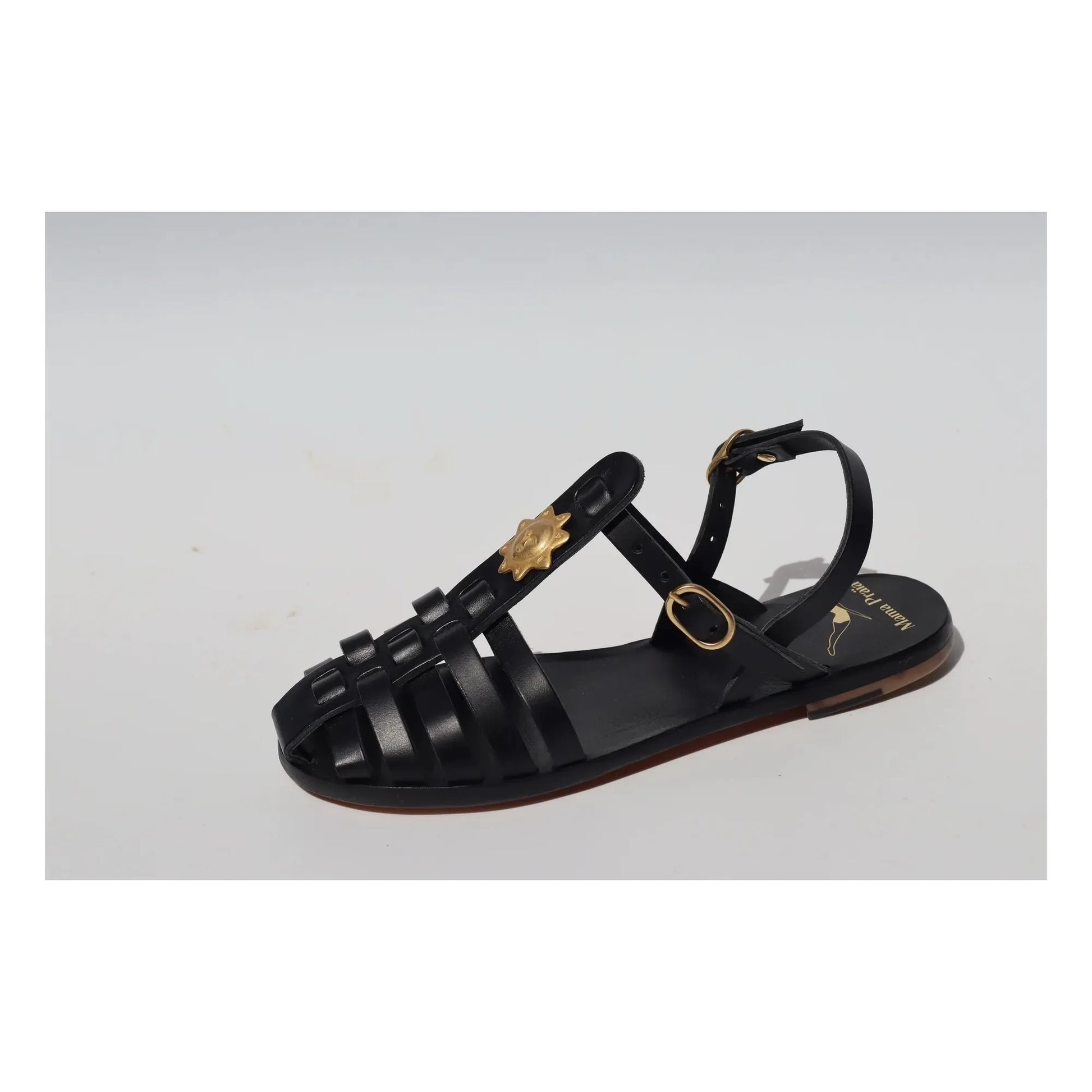 Mama Praïa - Fisherman Sun sandals | Black