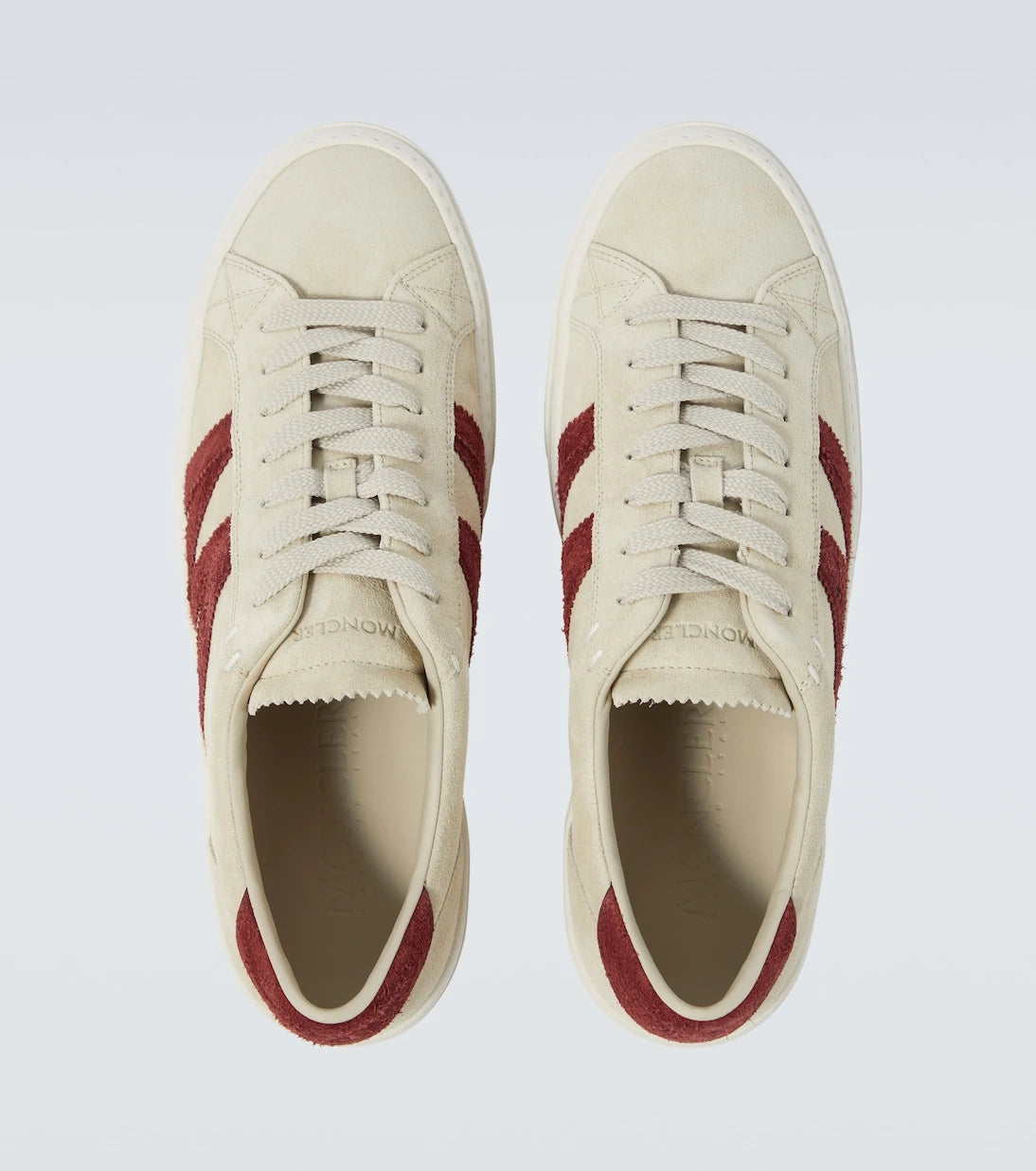 Moncler - Monaco2 suede sneakers