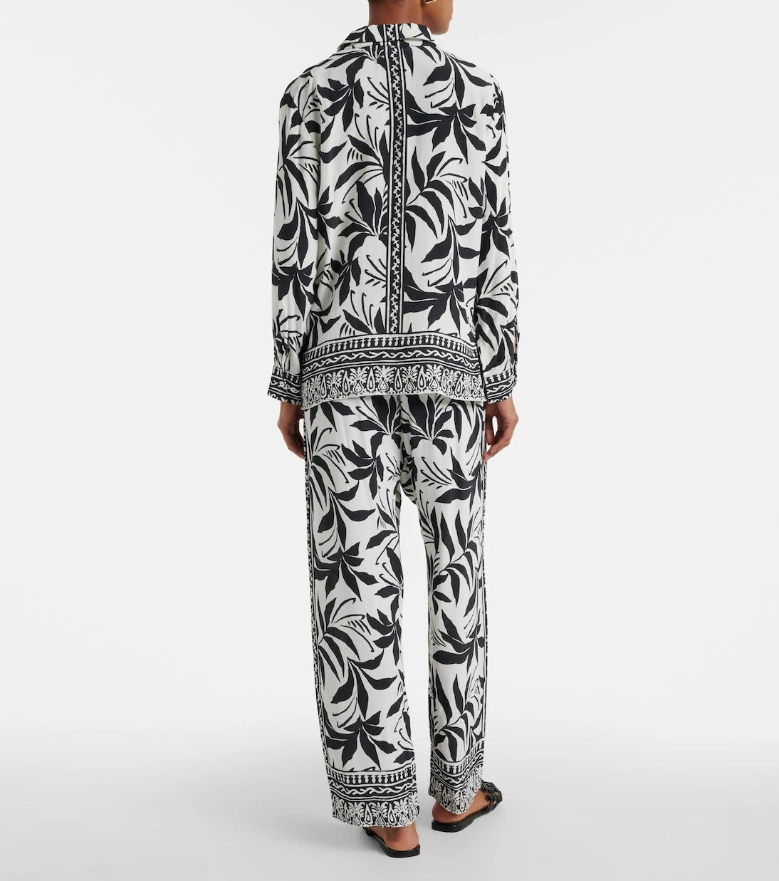 Velvet - Claudia printed palazzo pants