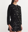 Sequinned Cardigan BLACK
