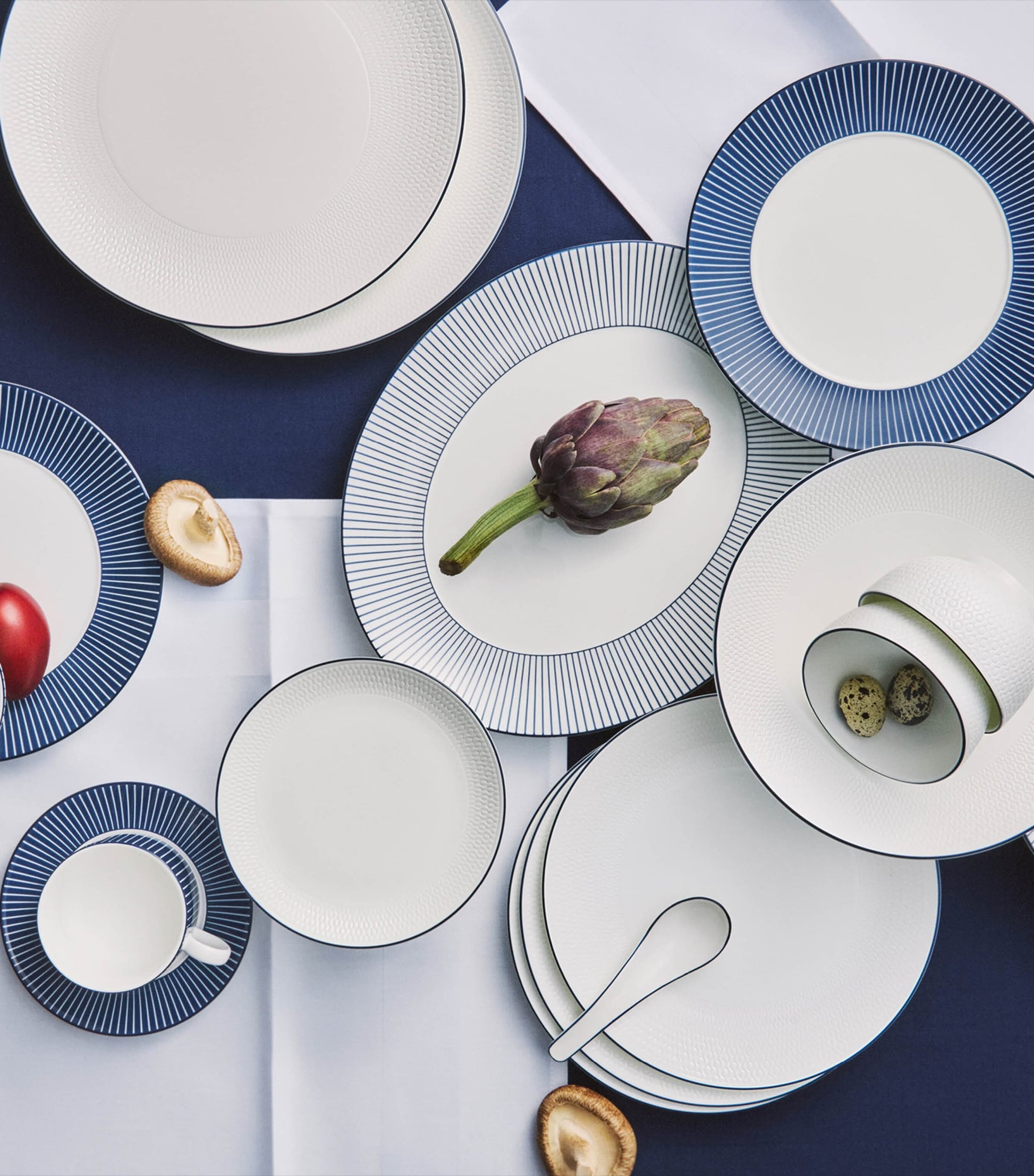 Bone China Gio Blue Mug