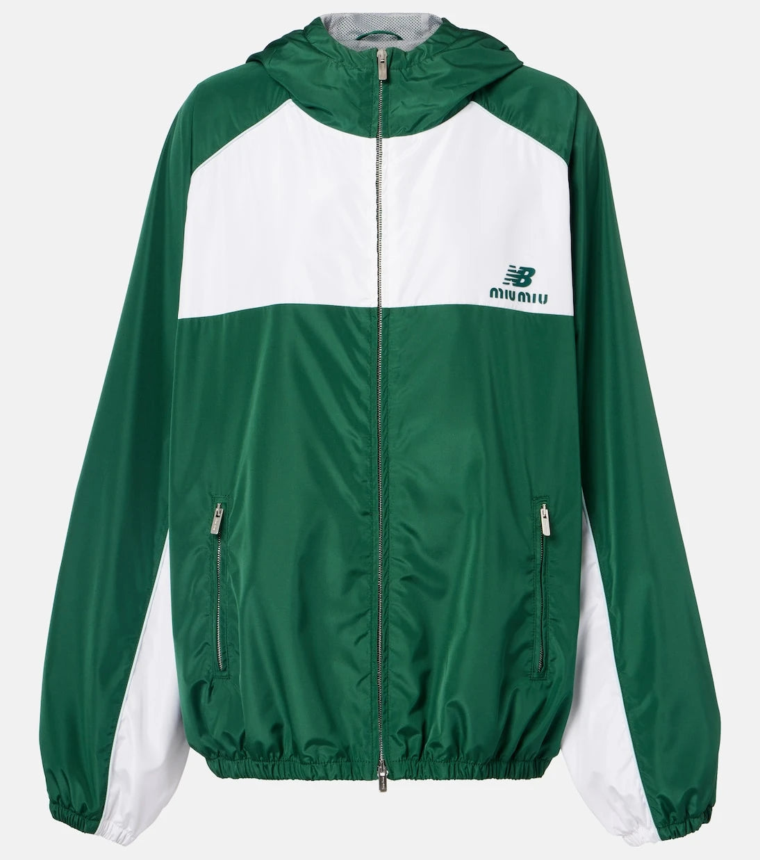 Miu Miu - x New Balance colorblocked poplin jacket