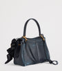 Balenciaga Blue Mini Leather Rodeo Top-Handle Bag