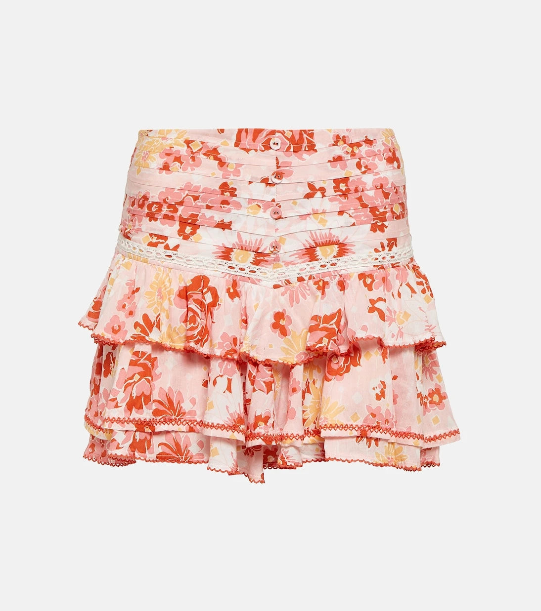 Poupette St Barth - Alizee ruffled miniskirt