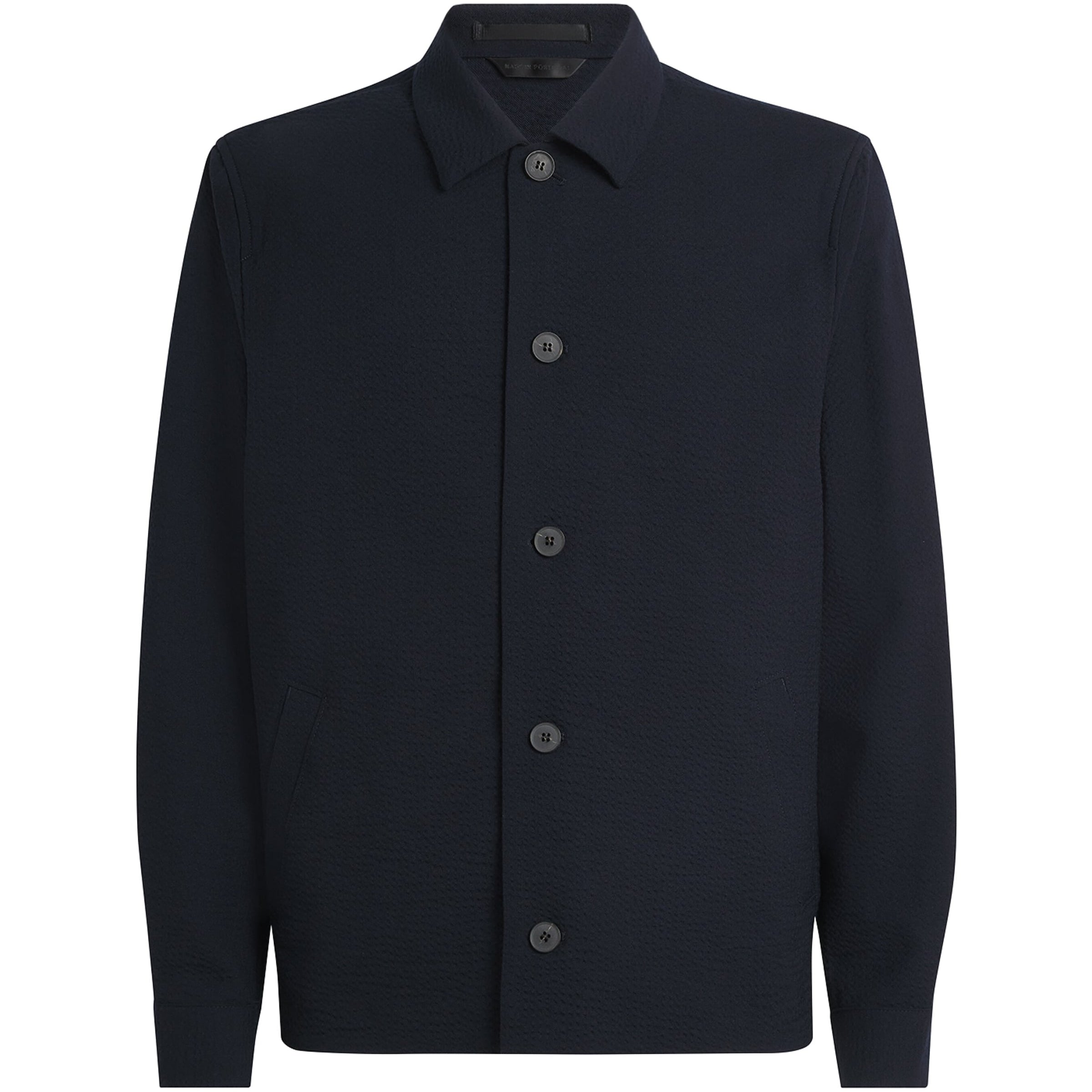 Stretch-Wool Seersucker Jacket BUAA-NAVY