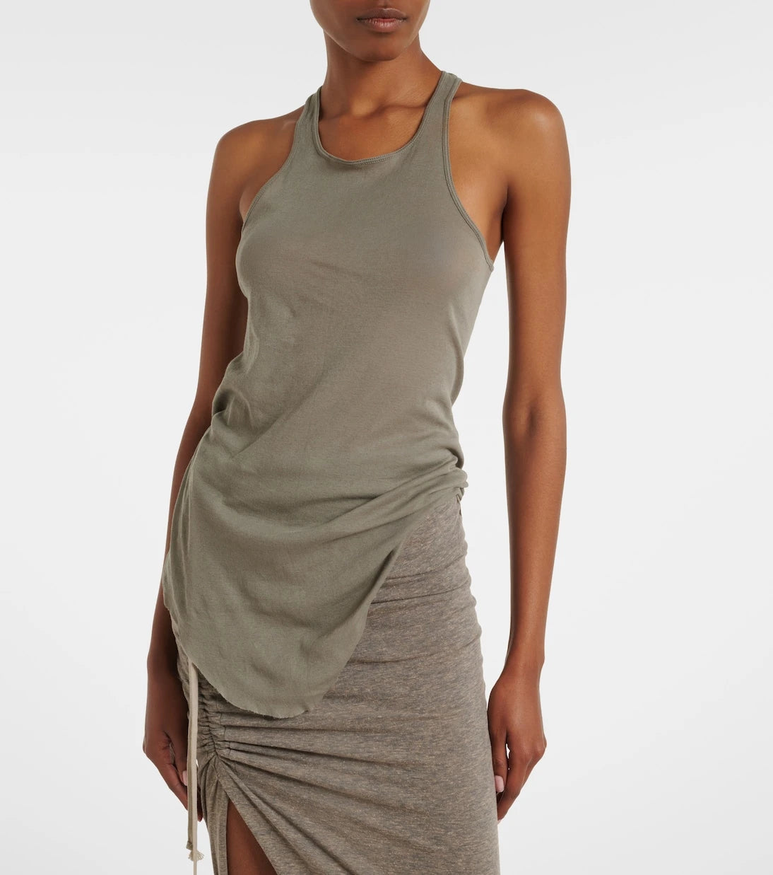 Rick Owens - Cotton jersey tank top