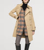 Burberry Beige Wool-Cashmere Check Gilet