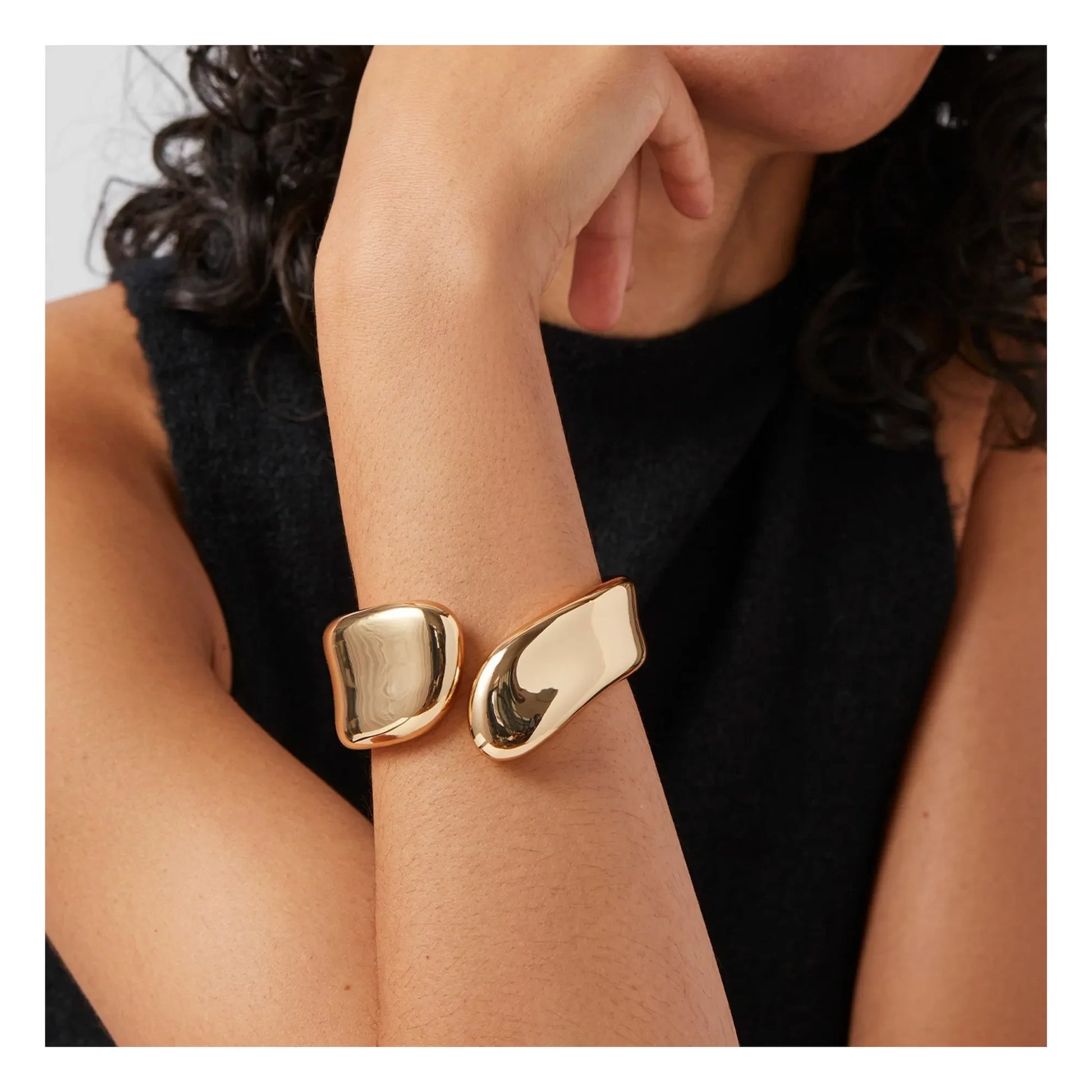 Jenny Bird - Solene Cuff Bracelet | Gold
