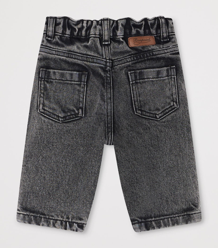 Bonpoint Elasticated-Waist Denim Shorts (6-36 Months)