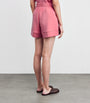 Pink Atrium High-Rise Shorts