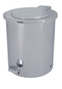 Cylinder Chrome Pedal Bin